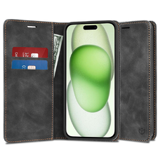  Techsuit - Kényelmes Tok - iPhone 15 Plus - Fekete tok