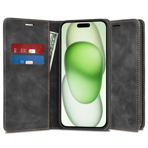 Techsuit - Kényelmes Tok - iPhone 15 Plus - Fekete tok Techsuit - Kényelmes Tok - iPhone 15 Plus - Fekete tok