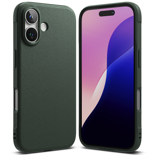 Ringke - Onyx - iPhone 16 Plus - Sötétzöld tok Ringke - Onyx - iPhone 16 Plus - Sötétzöld tok