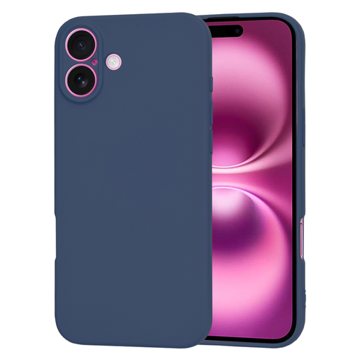 Techsuit - SoftFlex - iPhone 16 Plus - Tengerészkék tok Techsuit - SoftFlex - iPhone 16 Plus - Tengerészkék tok