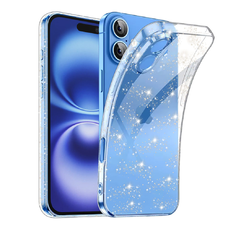  Techsuit - SparkleSkin Sorozat - iPhone 16 Plus - Átlátszó tok