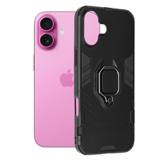  Techsuit - Szilikon védőtok - iPhone 16 Plus - Fekete tok