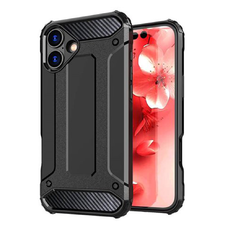  Techsuit - Hibrid Páncél - iPhone 16 Plus - Fekete tok