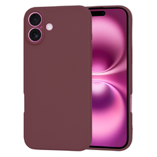  Techsuit - SoftFlex - iPhone 16 Plus - Szilvapiros tok