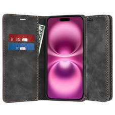  Techsuit - Kényelmes Tok - iPhone 16 Plus - Fekete tok