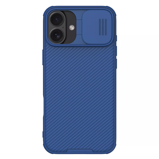 Nillkin - CamShield Pro - iPhone 16 Plus - Kék tok Nillkin - CamShield Pro - iPhone 16 Plus - Kék tok