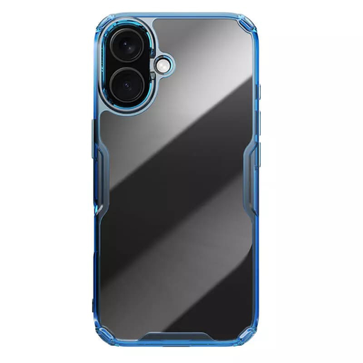 Nillkin - Nature TPU Pro Tok - iPhone 16 Plus - Kék tok Nillkin - Nature TPU Pro Tok - iPhone 16 Plus - Kék tok