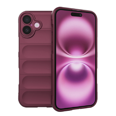  Techsuit - Varázspajzs - iPhone 16 Plus - Bordeaux tok