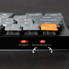  Vezeték nélküli alacsony profilú billentyűzet Keychron K11 Max RGB Barna kapcsolókkal (fekete) [K11M-H3] - 1. kép