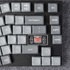  Vezeték nélküli alacsony profilú billentyűzet Keychron K15 Max LED Piros Kapcsoló (fekete) [K15M-A1] - 3. kép
