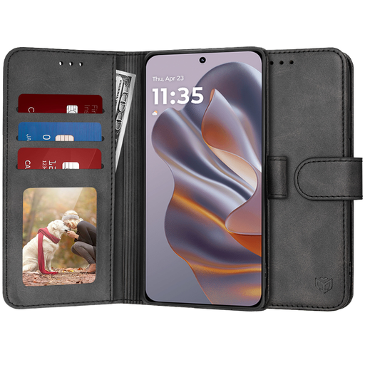 Techsuit - Napló Füzete - Motorola Edge 50 Neo / Motorola ThinkPhone 25 - Fekete tok Techsuit - Napló Füzete - Motorola Edge 50 Neo / Motorola ThinkPhone 25 - Fekete tok