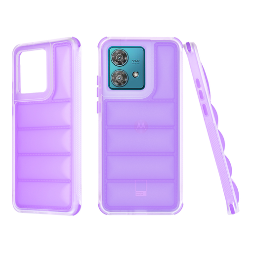 Techsuit - Hullámpajzs - Motorola Edge 40 Neo - Ibolya tok Techsuit - Hullámpajzs - Motorola Edge 40 Neo - Ibolya tok