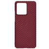  Techsuit - Carbonite FiberShell - Motorola Edge 40 Neo - Piros tok - 2. kép