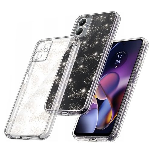  Techsuit - SparkleSkin sorozat - Motorola Moto G54 - Átlátszó tok