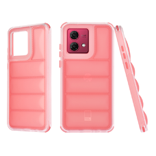  Techsuit - Hullám Pajzs - Motorola Moto G84 - Piros tok