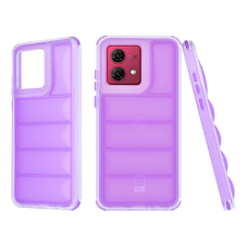  Techsuit - Hullámpajzs - Motorola Moto G84 - Ibolya tok