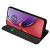  Techsuit - Magskin Könyv - Motorola Moto G84 - Fekete tok - 1. kép