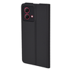  Techsuit - Magskin Könyv - Motorola Moto G84 - Fekete tok - 3. kép
