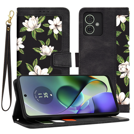 Techsuit - FlipCraft - Motorola Moto G54 - A Hajnal Virágai tok Techsuit - FlipCraft - Motorola Moto G54 - A Hajnal Virágai tok