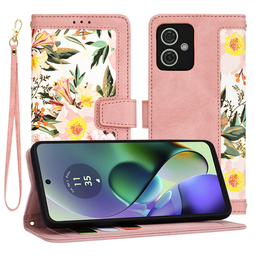 Techsuit - FlipCraft - Motorola Moto G54 Power Edition / G64 - Édes Rózsaszín tok Techsuit - FlipCraft - Motorola Moto G54 Power Edition / G64 - Édes Rózsaszín tok