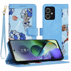  Techsuit - FlipCraft - Motorola Moto G54 Power Edition / G64 - Vibrant Kék tok