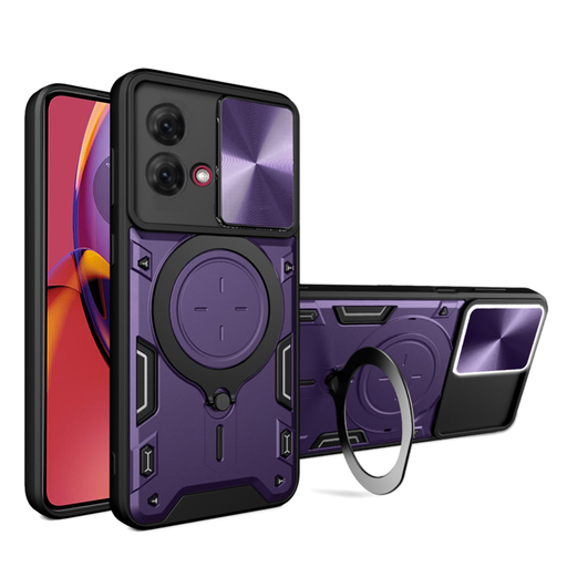Techsuit - CamGuard Pro - Motorola Moto G84 - Lila tok Techsuit - CamGuard Pro - Motorola Moto G84 - Lila tok