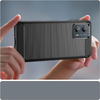  Techsuit - Karbon Szilikon - Motorola Moto G85 - Kék tok - 0. kép