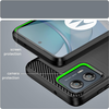  Techsuit - Karbon Szilikon - Motorola Moto G85 - Kék tok - 2. kép