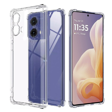  Techsuit - Ütésálló Átlátszó Szilikon - Motorola Moto G85 - Átlátszó tok