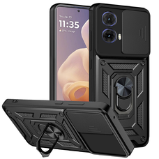  Techsuit - CamShield Sorozat - Motorola Moto G85 - Fekete tok