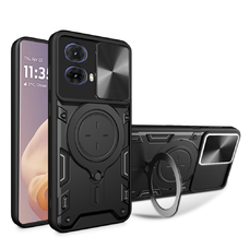  Techsuit - CamGuard Pro - Motorola Moto G85 - Fekete tok