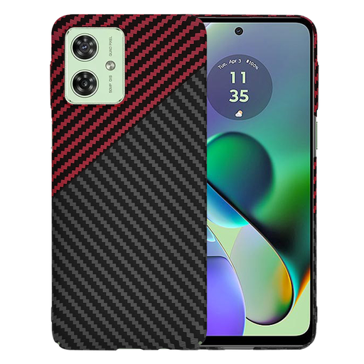 Techsuit - Karbonit Szálház - Motorola Moto G54 / Moto G54 Power Edition / Moto G64 - Vörös Vortex tok Techsuit - Karbonit Szálház - Motorola Moto G54 / Moto G54 Power Edition / Moto G64 - Vörös Vortex tok