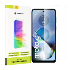  Techsuit - Tiszta Látás Üveg - Motorola Moto G14 / Moto G54 / Moto G54 Power Edition / Moto G64 - Átlátszó üvegfólia