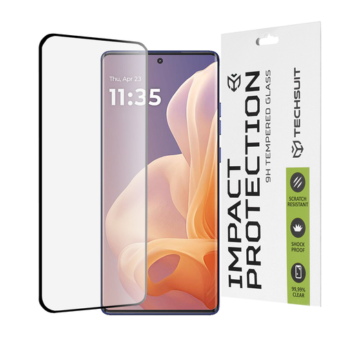 Techsuit - 111D Teljes Fedés / Teljes Ragasztás Üveg / 3D Hajlított Kijelző - Motorola Moto G85 - Fekete üvegfólia Techsuit - 111D Teljes Fedés / Teljes Ragasztás Üveg / 3D Hajlított Kijelző - Motorola Moto G85 - Fekete üvegfólia
