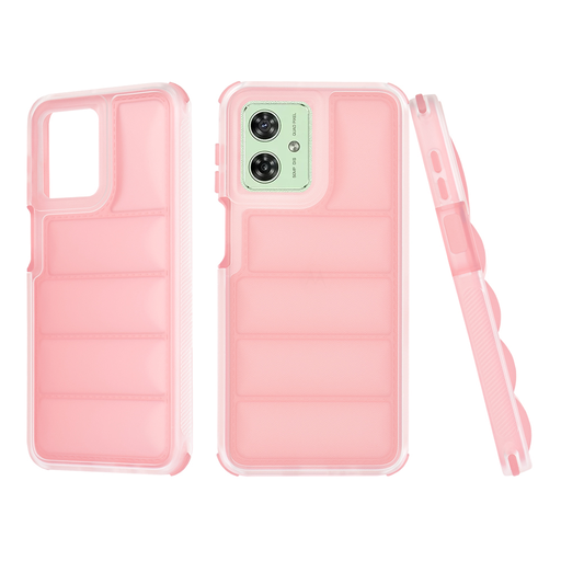 Techsuit - Hullámpajzs - Motorola Moto G54 - Rózsaszín tok Techsuit - Hullámpajzs - Motorola Moto G54 - Rózsaszín tok