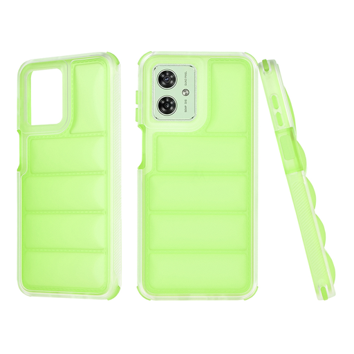 Techsuit - Hullámpajzs - Motorola Moto G54 - Zöld tok Techsuit - Hullámpajzs - Motorola Moto G54 - Zöld tok