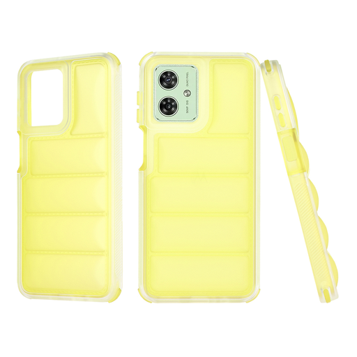 Techsuit - Hullám Pajzs - Motorola Moto G54 - Sárga tok Techsuit - Hullám Pajzs - Motorola Moto G54 - Sárga tok