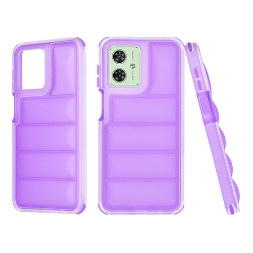 Techsuit - Hullám Pajzs - Motorola Moto G54 - Ibolya tok Techsuit - Hullám Pajzs - Motorola Moto G54 - Ibolya tok