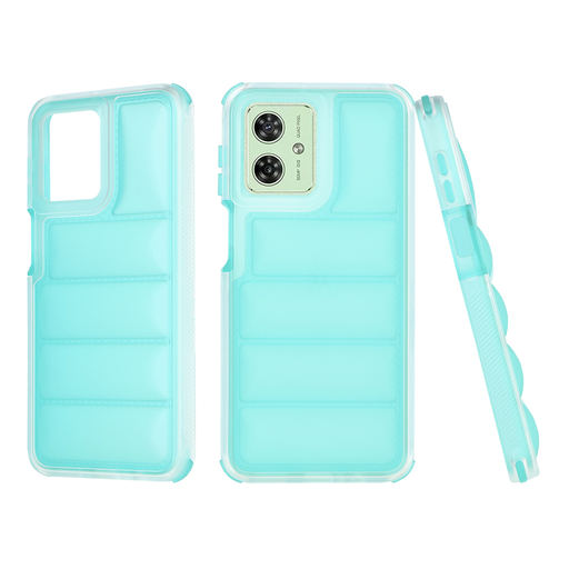 Techsuit - Hullám Pajzs - Motorola Moto G54 - Türkiz tok Techsuit - Hullám Pajzs - Motorola Moto G54 - Türkiz tok