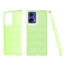  Techsuit - Hullámpajzs - Motorola Moto G85 - Zöld tok