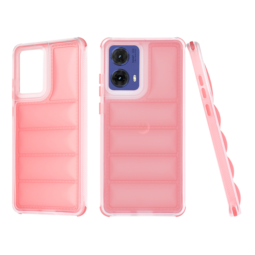 Techsuit - Hullámpajzs - Motorola Moto G85 - Piros tok Techsuit - Hullámpajzs - Motorola Moto G85 - Piros tok