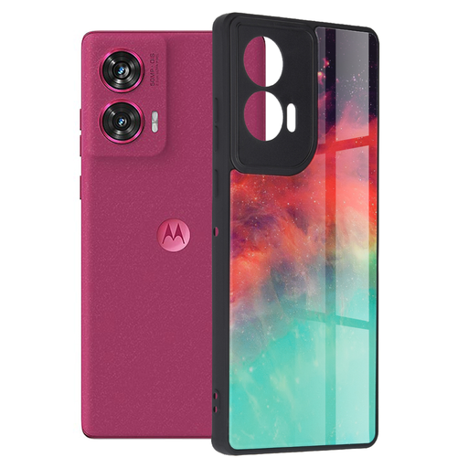 Techsuit - Glaze sorozat - Motorola Edge 50 Fusion - Lángoló Óceán tok Techsuit - Glaze sorozat - Motorola Edge 50 Fusion - Lángoló Óceán tok