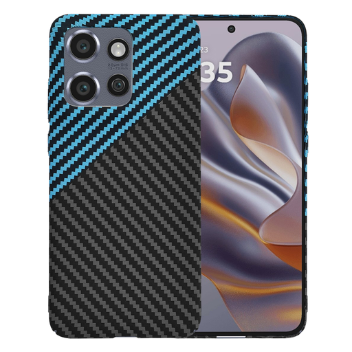 Techsuit - Carbonit FiberShell - Motorola Edge 50 Neo / Motorola ThinkPhone 25 - Kék Pulzus tok Techsuit - Carbonit FiberShell - Motorola Edge 50 Neo / Motorola ThinkPhone 25 - Kék Pulzus tok