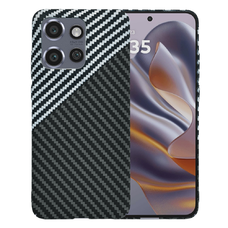  Techsuit - Carbonite FiberShell - Motorola Edge 50 Neo / Motorola ThinkPhone 25 - Lopakodó Szürke tok