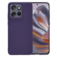  Techsuit - Karbonit Szálhéj - Motorola Edge 50 Neo / Motorola ThinkPhone 25 - Lila tok