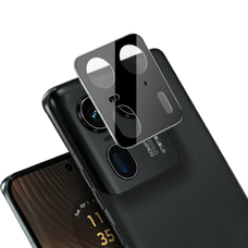  Techsuit - Teljes Kameravédő Üveg - Motorola Edge 50 Ultra - Fekete üvegfólia