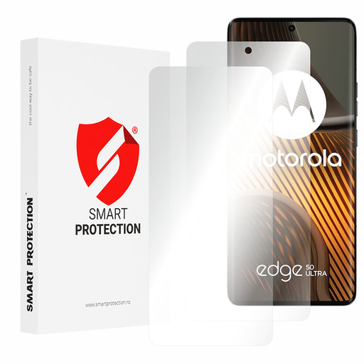 Okos védelem - Prémium klasszikus (2 darabos csomag) - Motorola Edge 50 Ultra - Átlátszó üvegfólia Okos védelem - Prémium klasszikus (2 darabos csomag) - Motorola Edge 50 Ultra - Átlátszó üvegfólia