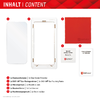  Displex - Prémium Valódi Üveg 2D - Samsung Galaxy A05 - Átlátszó üvegfólia - 3. kép