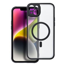 FULL MATTE MAG COVER tok, kompatibilis MagSafe-el az iPhone 14 Plus-hoz fekete