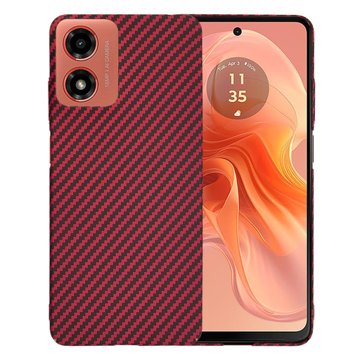 Techsuit - Karbonit RostHéj - Motorola Moto G04 / Moto G04s / Moto G24 / Moto E14 - Piros tok Techsuit - Karbonit RostHéj - Motorola Moto G04 / Moto G04s / Moto G24 / Moto E14 - Piros tok